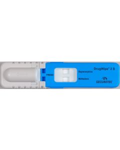 Securetec Drugwipe 2S, hitri test na droge na podlagi vzorca sline, metafon in buprenorfin